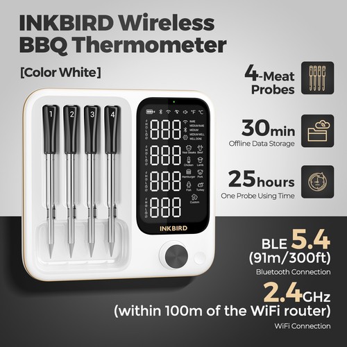 Inkbird wifi bluetooth bbq - wifi,