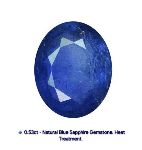 53ct natural blue - 0.53ct,