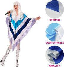 Abba Fancy Dress Costume, 70S