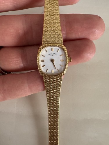 Rotary vintage gold - gold, plated