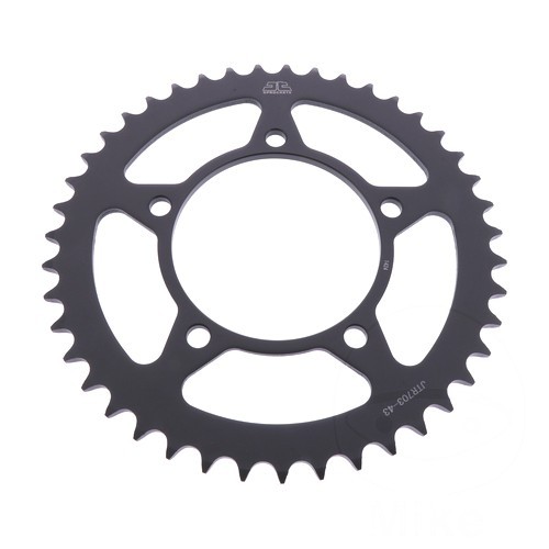 Rear sprocket tooth pitch - 43,