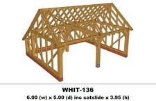 European Oak Garage 2 Bay