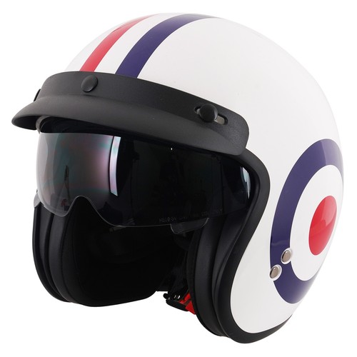 Open face scooter - scooter, crash