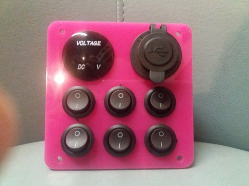 Switch control panel - panel, usb