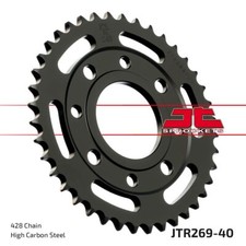 Kymco ZING 125 1997-2001 JT Black Rear Sprocket 40T 428 JTR269.40