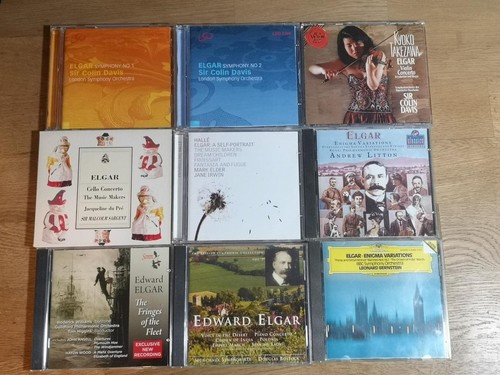Elgar symphonies concertos - elgar,
