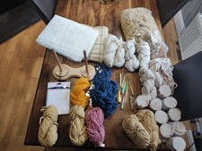 Craft Latch Hook Rug Making Bundle  Mixed Lot
