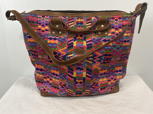 Guatemalan huipil weekender - guatemalan,