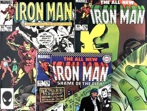 Iron man number 178 179 - iron, 178-179