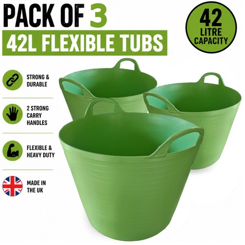 Litre large flexi tub - x, 42