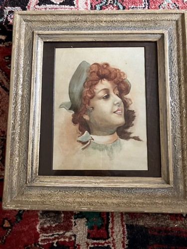Contemporary framed portrait - framed,