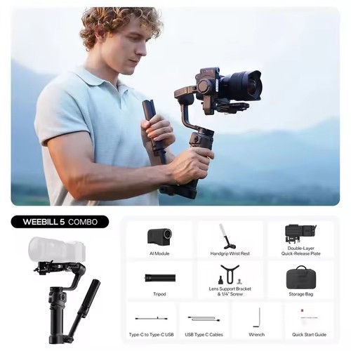 Zhiyun weebill combo - 5, 3-axis