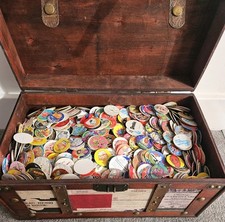 100x Mixed Retro 90’s POGS Bundle: Tazos, Batman, Chupa, Skips, Milkcaps