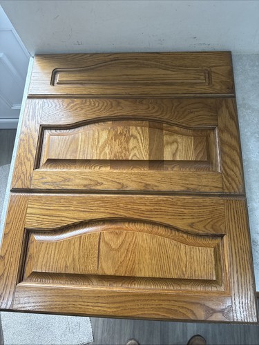 Solid oak kitchen - kitchen, drawer