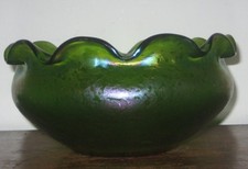  LOETZ IRIDESCENT GLASS BOWL
