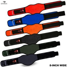 Weight Lifting Belts Fitness Gym Workout Neoprene 8 Inch Wide Support Brace 