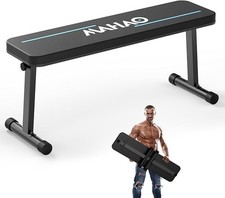 Flat Weight Bench Foldable Workout Bench Home Gym Flat Bench Press for Auction