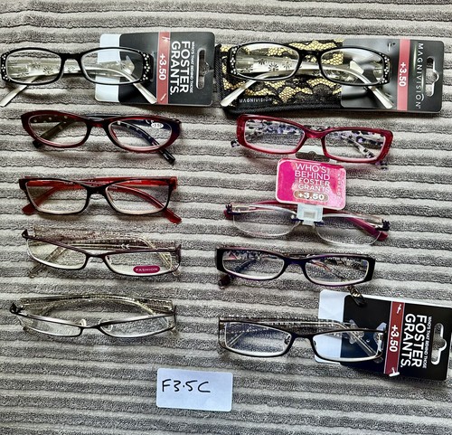 Ten pairs 5 women designer - +3.5,