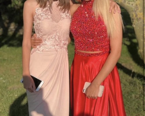 Red carpet ready prom evening - red, prom/evening