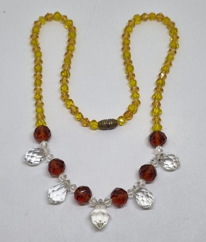 Vintage art deco czech faceted - vintage,