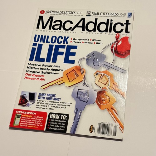 Macaddict magazine may 2004 - magazine,