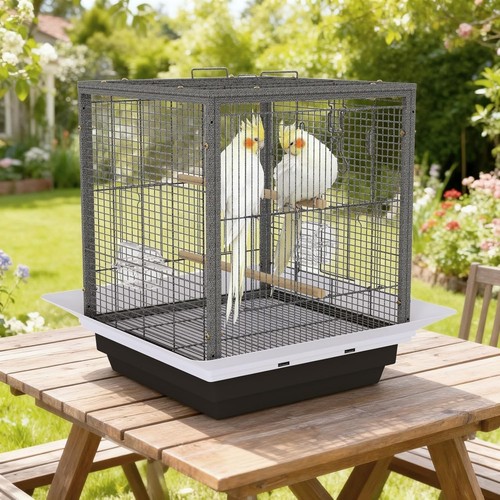 Large metal bird cage - metal, for