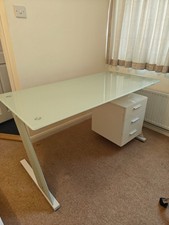 John Lewis Zane Glass Desk