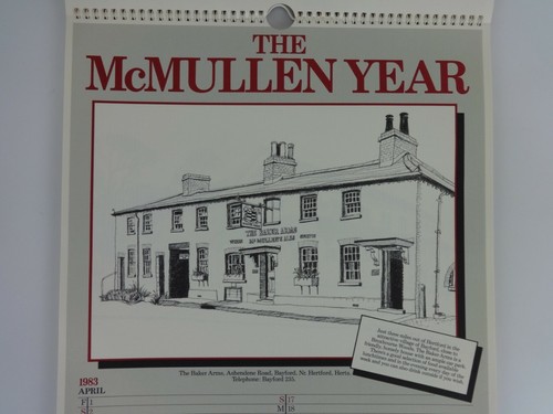 Pub calendar mcmullen - pub,