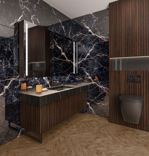 Natural brown oak wood texture - brown,