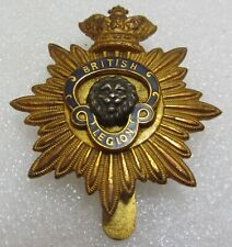 Original J.R Gaunt B757 Blue Enamel & Gilded BRITISH LEGION Cap Badge