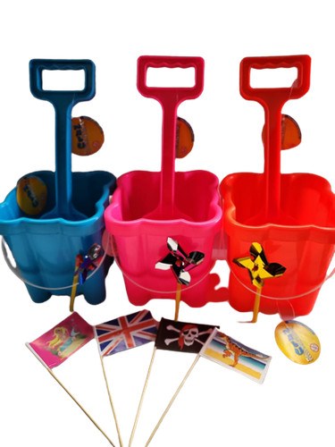 Bucket sandcastle 16cm and - 16cm,
