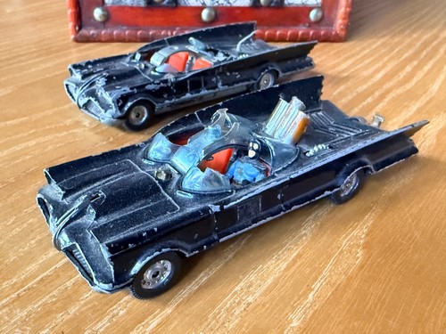 Two corgi 267 batmobiles with - two,