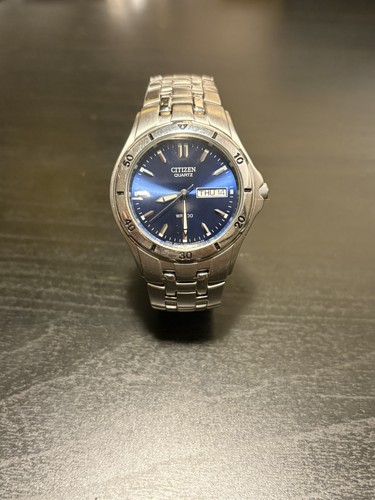 Vintage citizen watch blue - citizen,