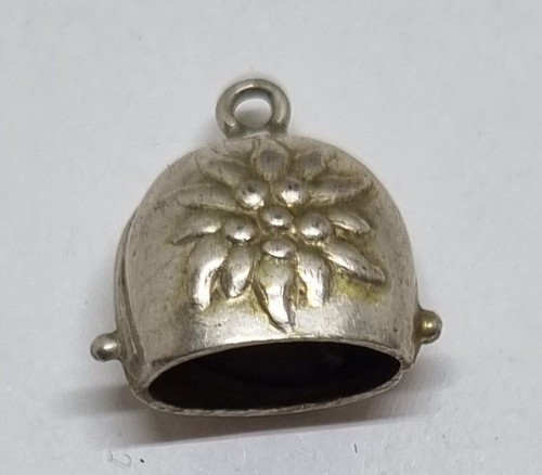 Vintage cow bell sterling - vintage,