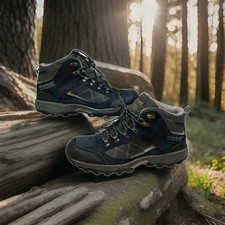 Regatta " Clydebank - ISO Tex " Navy Blue Hiking / Walking Boots UK  Men's 9