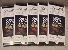 5 BARS: Lindt EXCELLENCE 85%