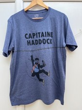 UNIQLO UT graphic Captain Haddock Les Aventures De Tintin T-Shirt, Large