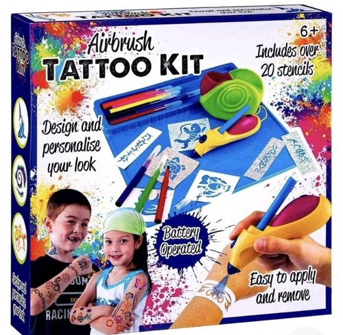 Airbrush tattoo kit battery - tattoo,