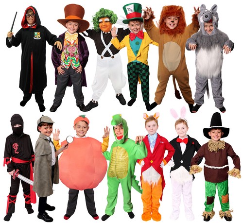 Boys book character - book, costumes