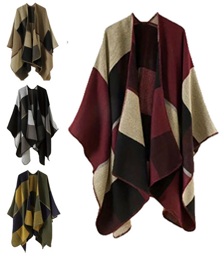 Ladies women knitted cape - ladies,