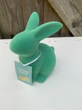 SAINSBURY'S MINT GREEN FLOCKED