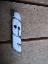 VW CORRADO SILVER PAINTED 16V REAR BADGE 1.8 2.0 GENUINE 535853675a GOLF? MK2?