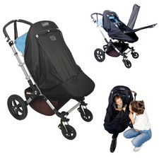 Plus Extra Pram and Stroller Sun Shade Cover Blocks 99% UV UPF50+
