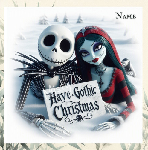 Personalised jack skellington - personalised,
