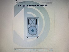 Mackie Sa-1521z Service Manual