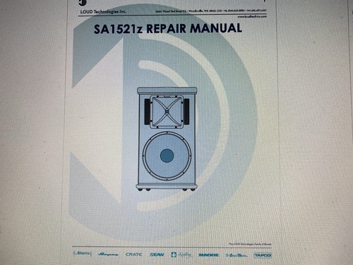 Mackie 1521z service manual - mackie,