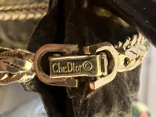 Vintage christian dior gold - dior,