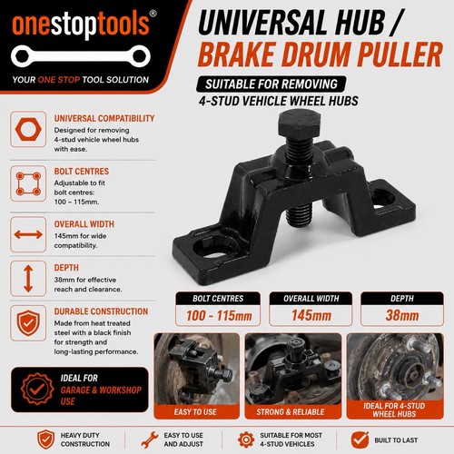 Universal hub brake drum - brake,