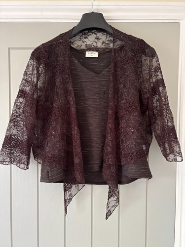 Per una brown lace - una, sheer