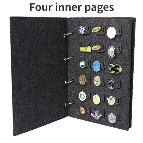 Badge display book felt - felt, brooch